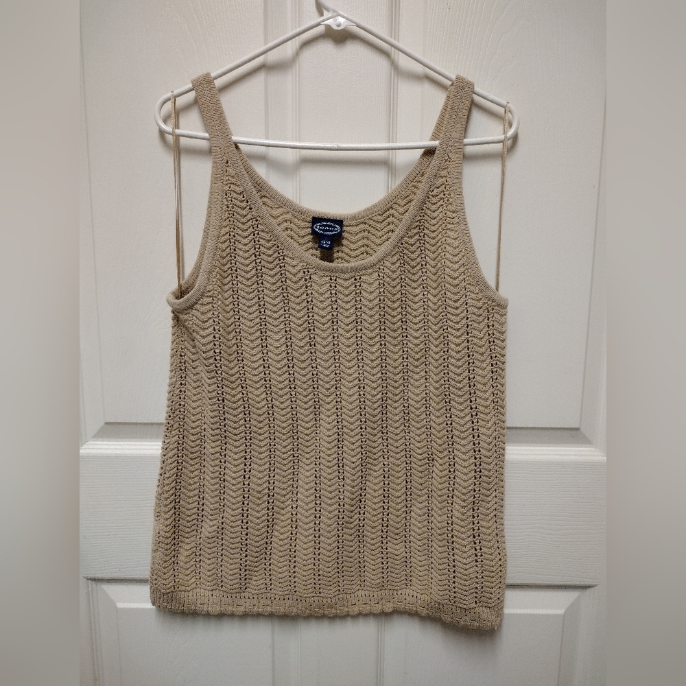 Knitted tank top